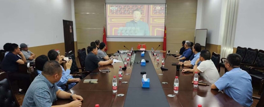 賽摩智能黨總支集中觀看抗戰勝利80周年閱兵儀式